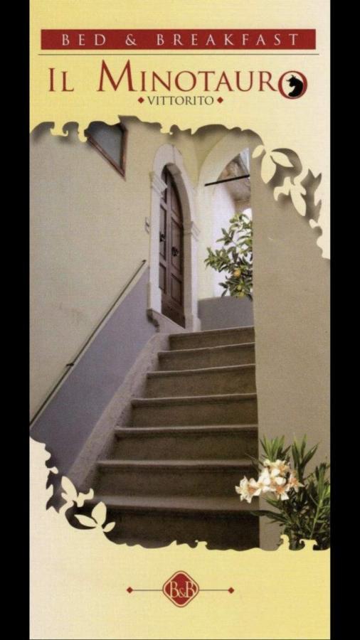 Il Minotauro B&B A 5 Minuti Da Popoli Vittorito 外观 照片